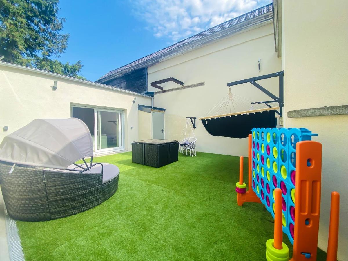 Capsule Thailande I Sauna I Balneo I Console I Jeux En Bois I Cinema I Cour Interieure Trith-Saint-Leger Exterior photo